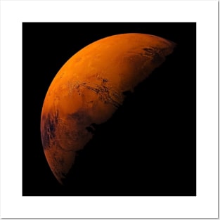 Planet Mars Posters and Art